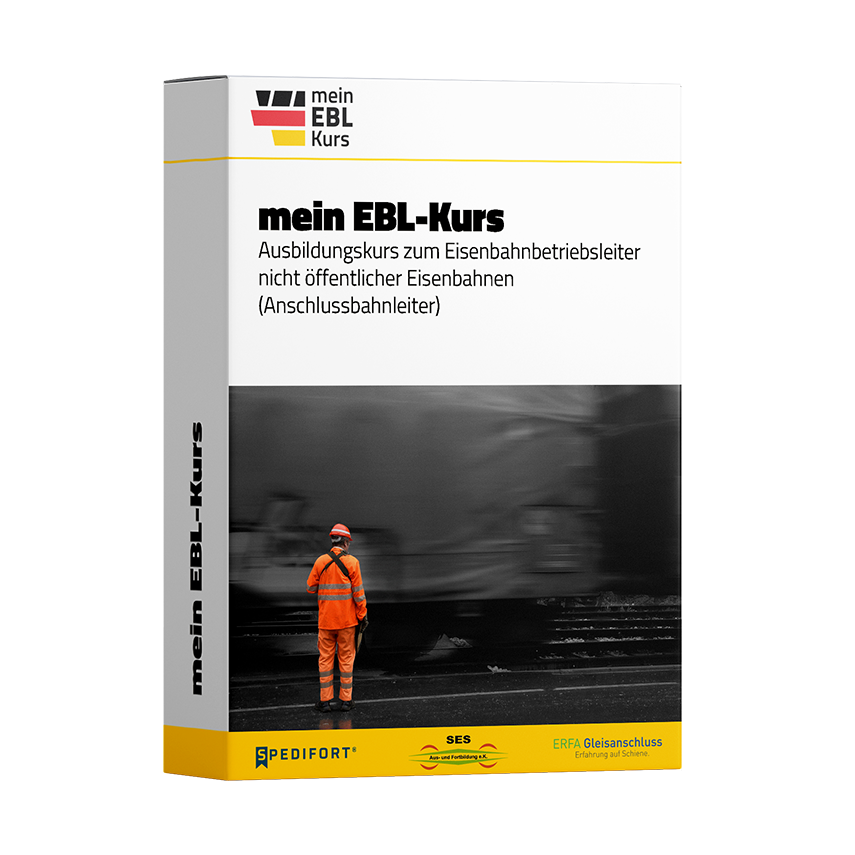 "mein EBL-Kurs" - mit Hybrid-Learning zum Eisenbahnbetriebsleiter nicht öffentlicher Eisenbahnen (Anschlussbahnleiter). Einschließlich Präsenzunterricht vom 04.11. bis 08.11.2024 in München