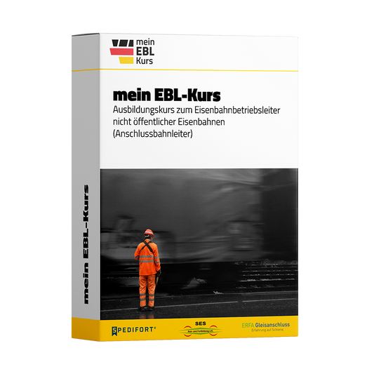 "mein EBL-Kurs" - mit Hybrid-Learning zum Eisenbahnbetriebsleiter nicht öffentlicher Eisenbahnen (Anschlussbahnleiter). Einschließlich Präsenzunterricht vom 04.11. bis 08.11.2024 in München