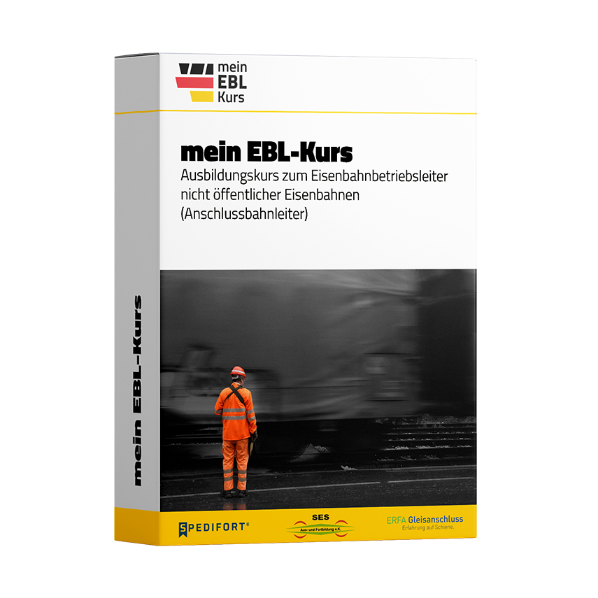"mein EBL-Kurs" - mit Hybrid-Learning zum Eisenbahnbetriebsleiter nicht öffentlicher Eisenbahnen (Anschlussbahnleiter). Einschließlich Präsenzunterricht vom 06.11. bis 10.11.2023 in München